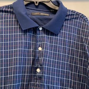UEC Greg Norman Men's Long Sleeve Polo Style Shirt Size XXL